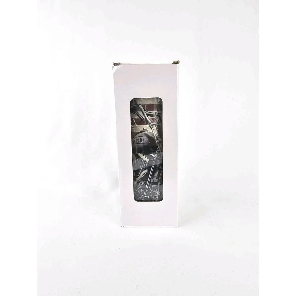 American Flag Motorcycle Riding 20Oz Tumbler Travel Insulated Patriotic Support